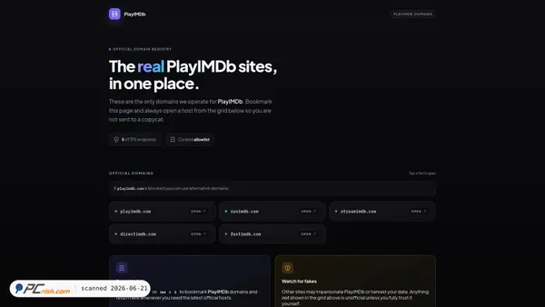 streamimdb.com screenshot