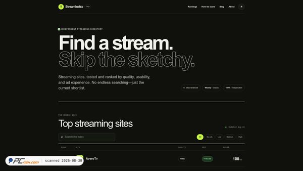 Captura de streamindex.top