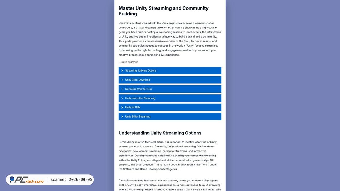 Screenshot von streamingunity.com