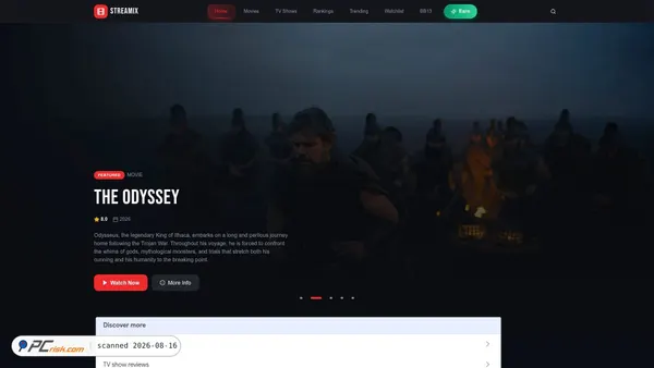 streamixapp.pages.dev screenshot