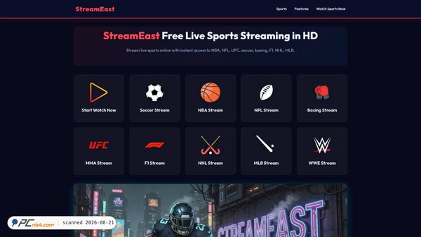 streamseast.mx screenshot
