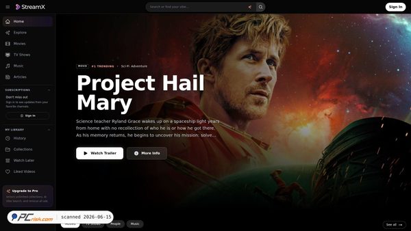 streamxtv.net screenshot
