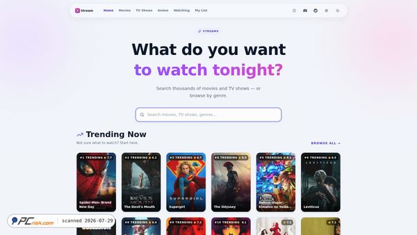 streamxtv.tech screenshot