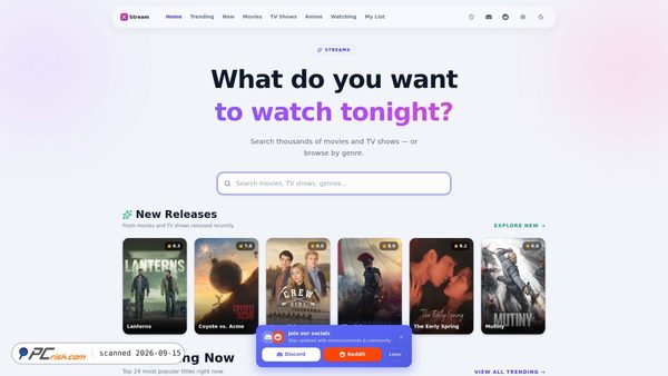 Capture d’écran de streamxtv.tech