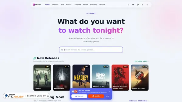 streamxtv.tech screenshot