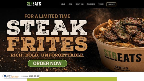 streatskitchens.com screenshot