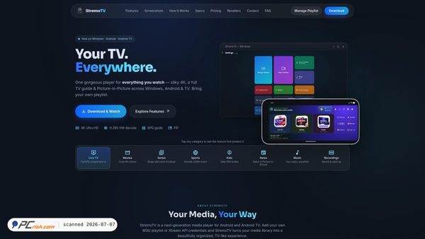 stremo.tv screenshot