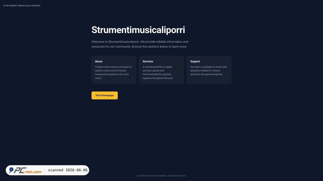 Screenshot van strumentimusicaliporri.com