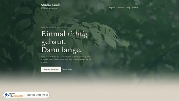 studio-linde.de screenshot