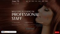 studio718hair.com screenshot
