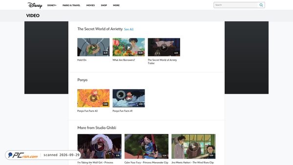 Captura de studioghiblidvd.com
