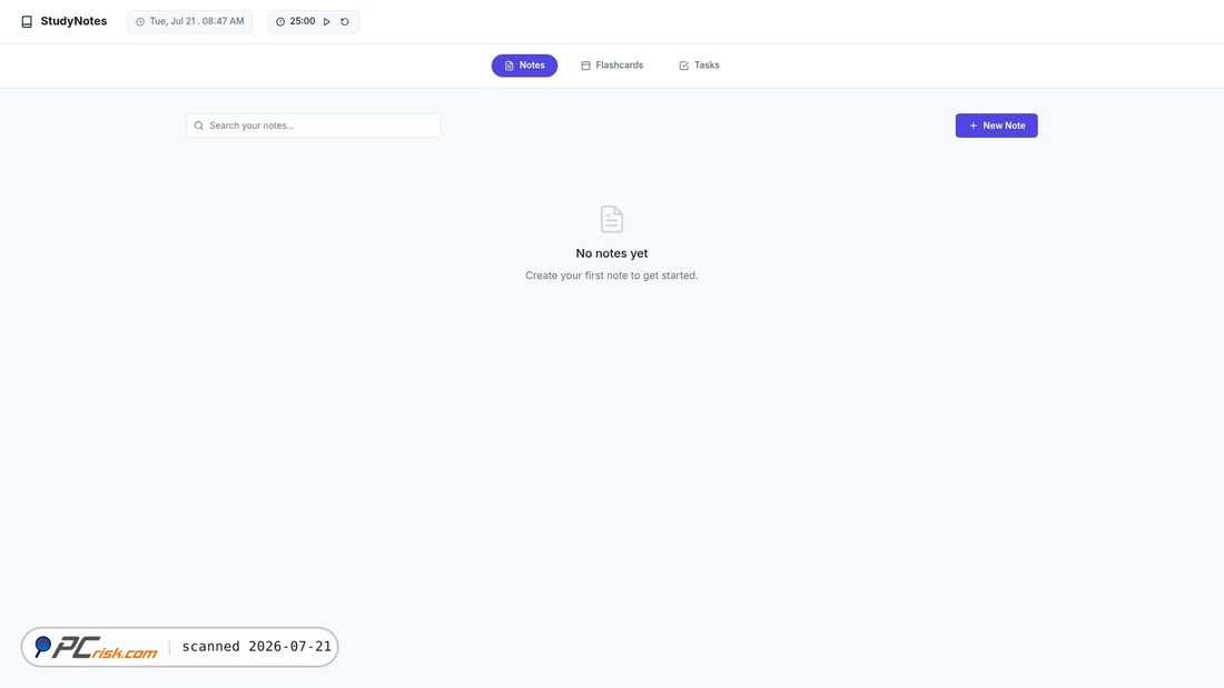 Screenshot of studynotes.top