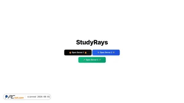 studyrays.cc screenshot