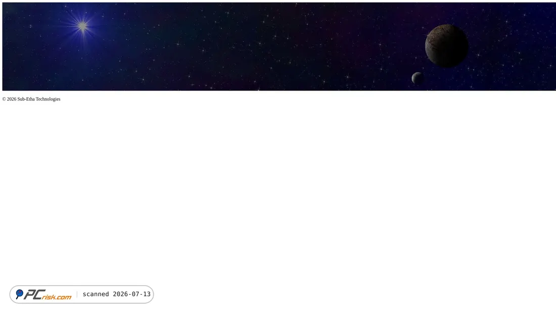Screenshot of sub-etha.eu