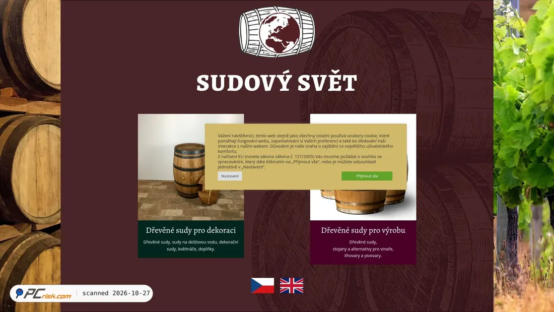 Screenshot von sudovysvet.cz