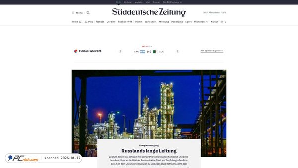 sueddeutsche.de screenshot