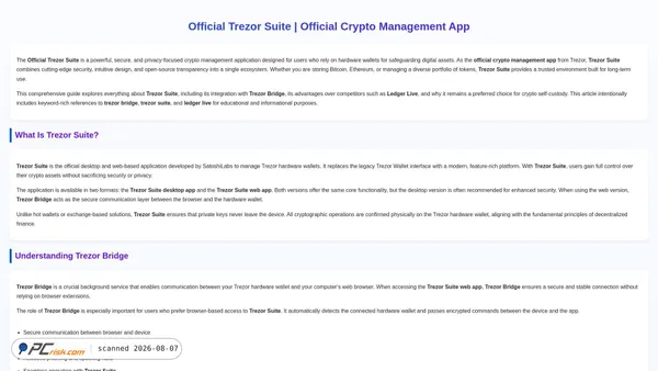 suit-trezer-web.wasmer.app screenshot