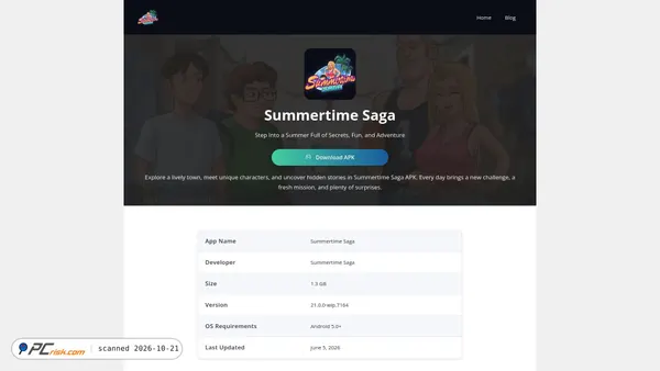 summertimesagaapk.org Screenshot