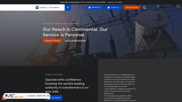 sunbeltsolomon.com screenshot