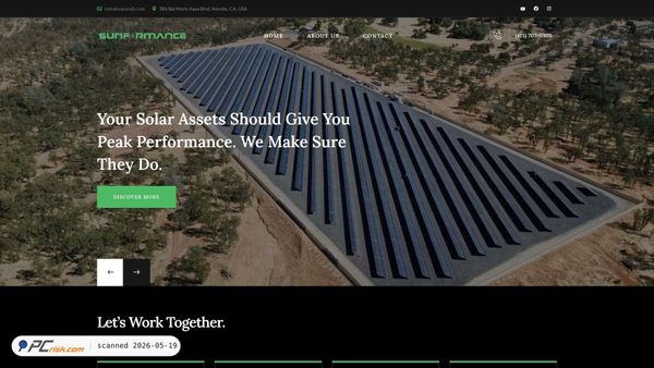sunformance.altimateqod.com screenshot