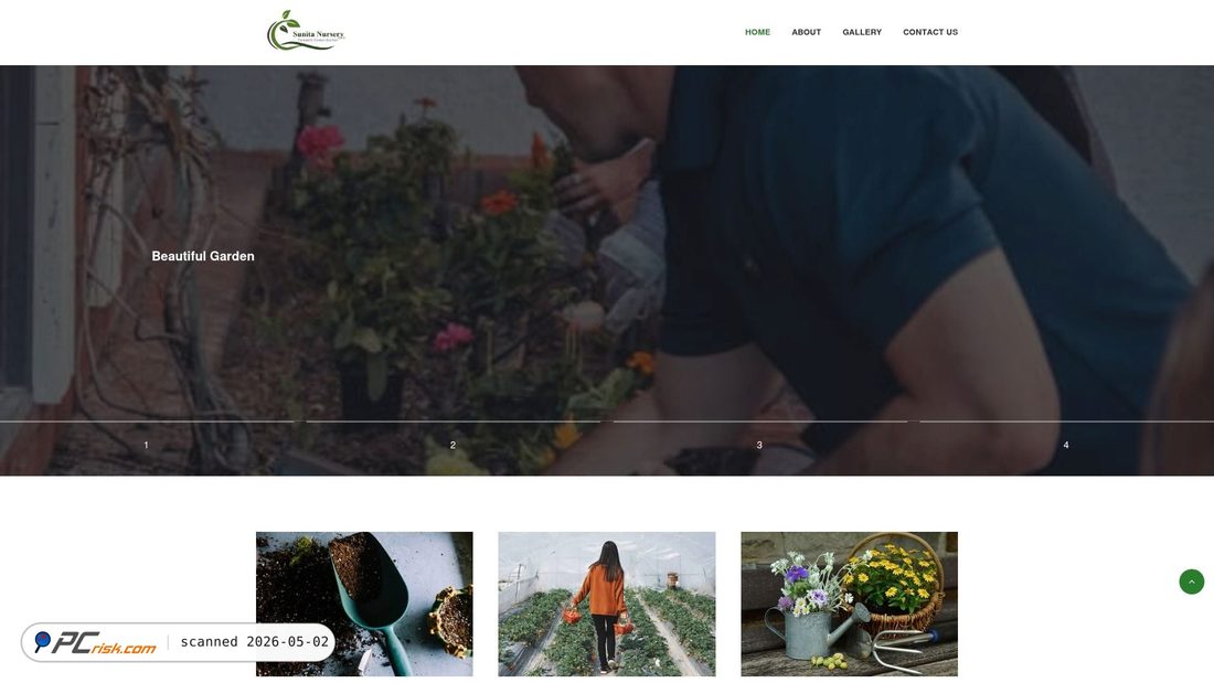 Screenshot von sunitanursery.com