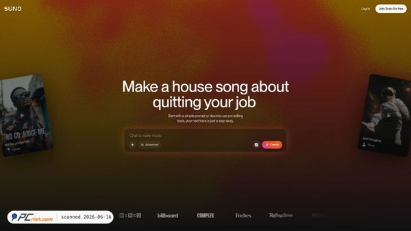 suno.com screenshot