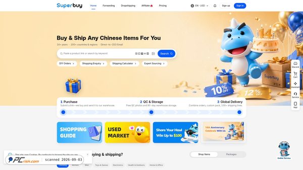 superbuy.com Screenshot
