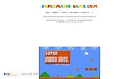 supermario-game.com screenshot