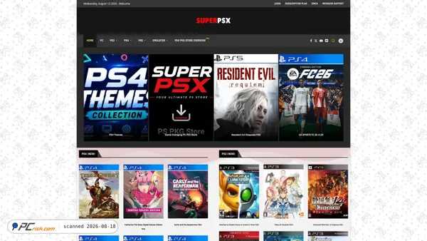 superpsx.com screenshot