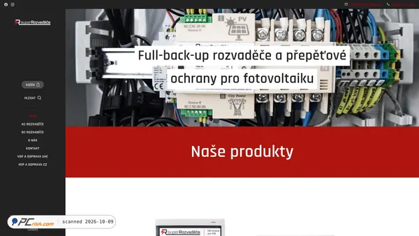 Capture d’écran de superrozvadece.cz