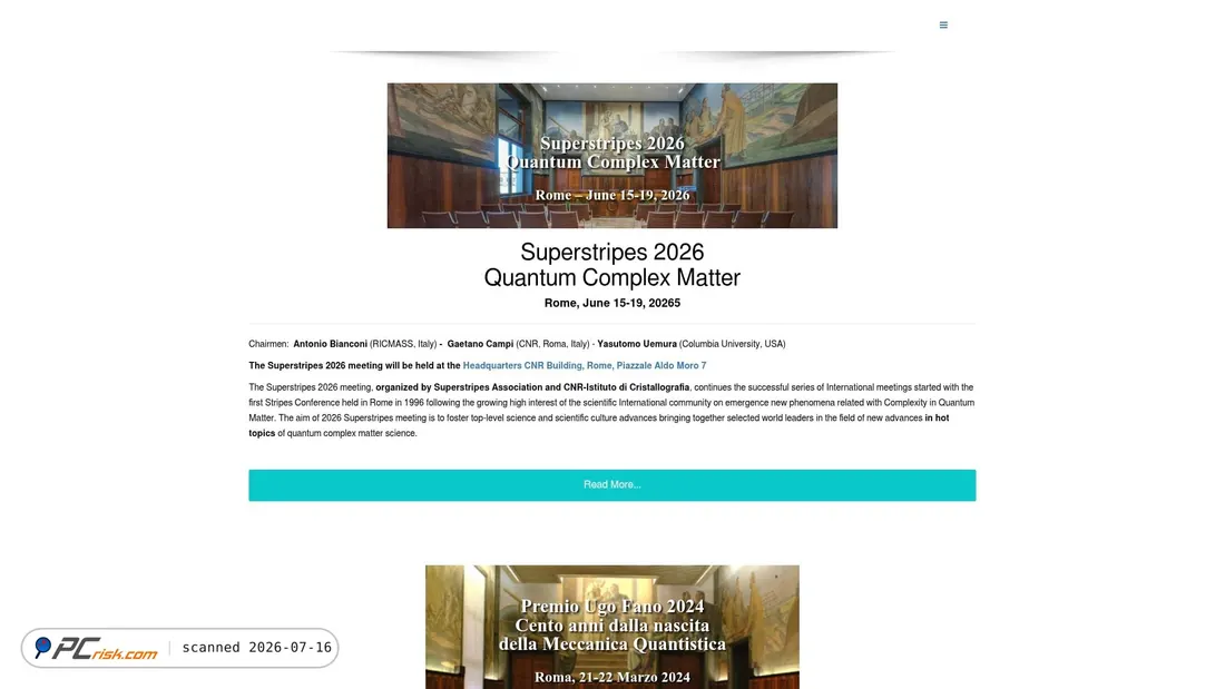 Screenshot of superstripes.net