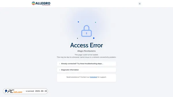 support.allegromicro.ai screenshot