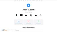 Zrzut ekranu support.apple.com