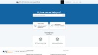 Zrzut ekranu support.wptv.com