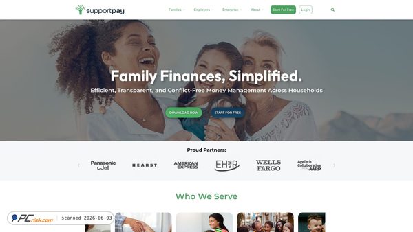 supportpay.com screenshot