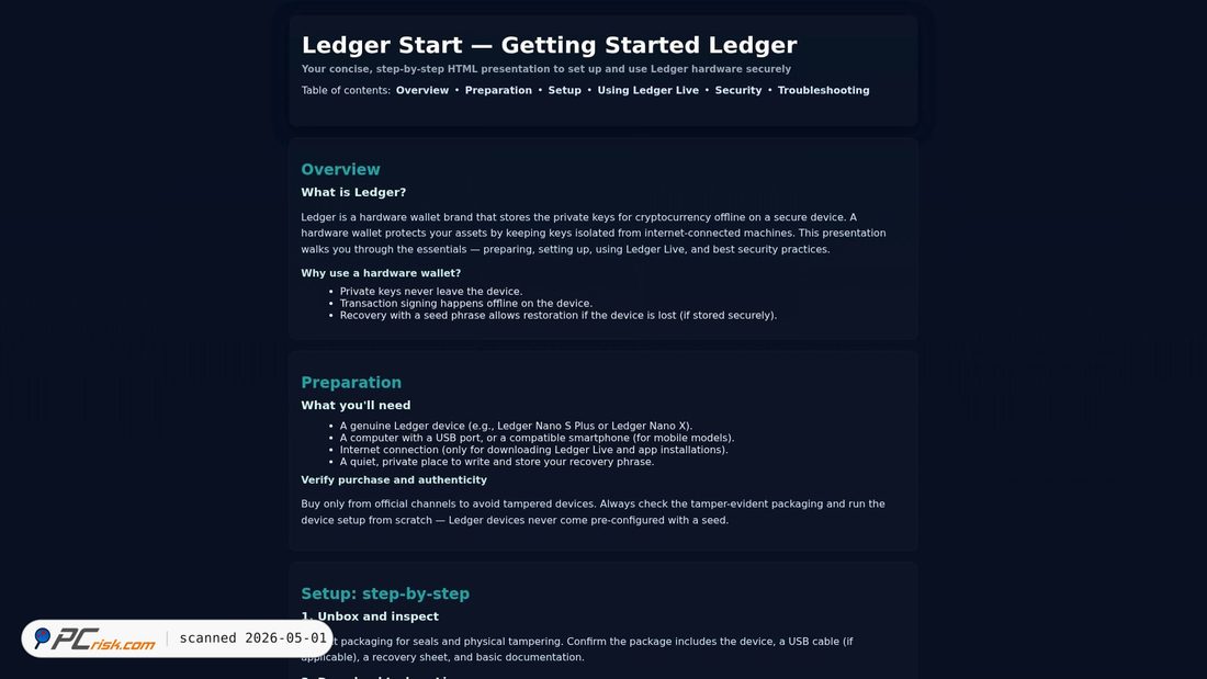 Captura de pantalla de supprt-en-ledge.pages.dev