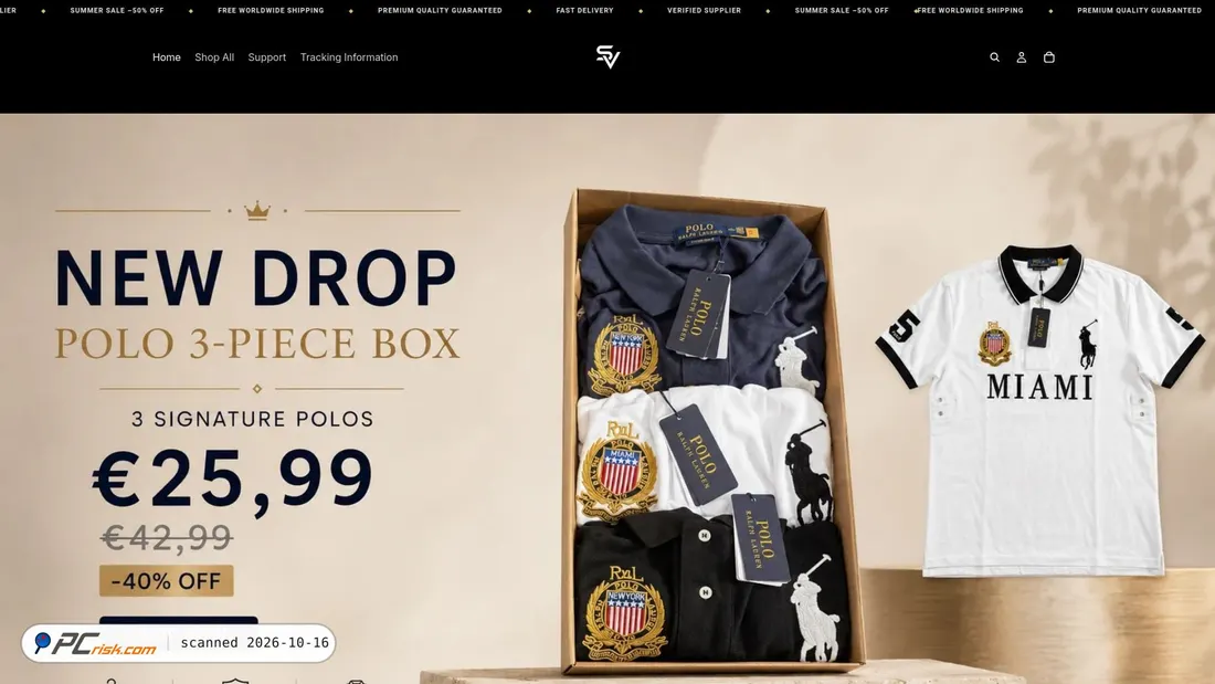 Screenshot of supvendor.com