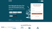 Captura de ecrã de surveys.gobranded.com