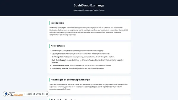 sushiswap-exchange-get.pages.dev screenshot