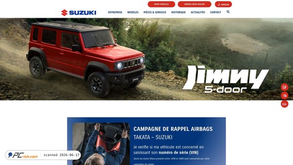 suzuki.tn screenshot