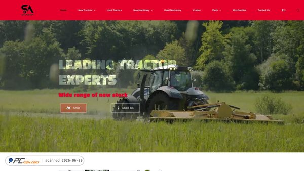 swaineagri.ie screenshot
