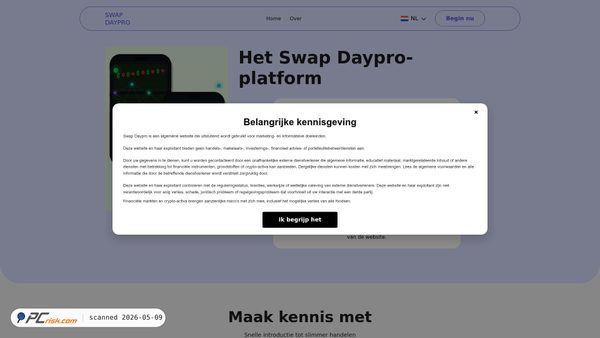 swapdaypro-nl.live screenshot