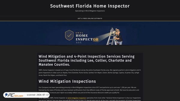 swflhomeinspector.com screenshot