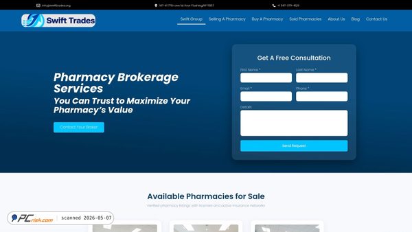swifttrades.org screenshot