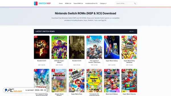 switch-nsp.com screenshot