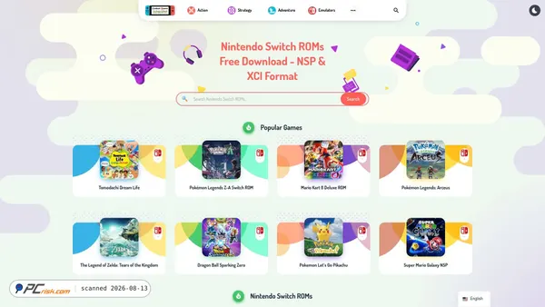switch-roms.com screenshot