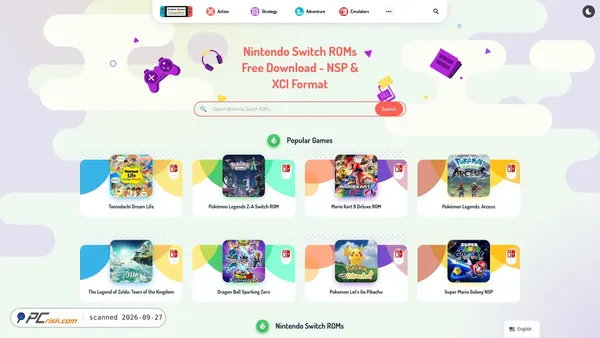 switch-roms.com screenshot
