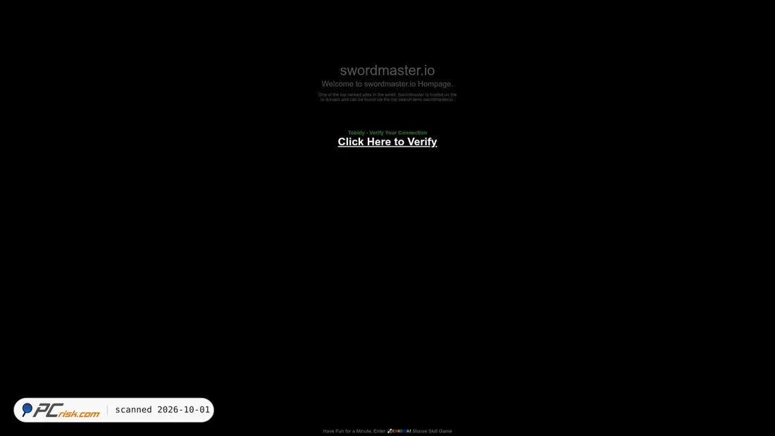 Screenshot of swordmaster.io