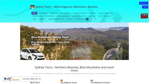 sydney-tours.com.au screenshot