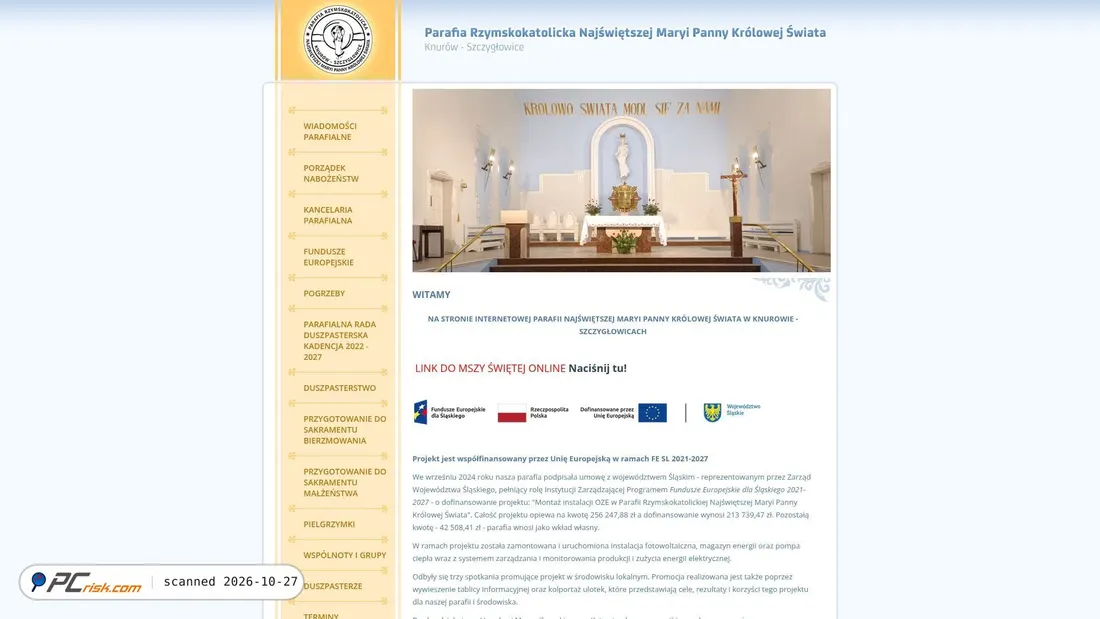 Screenshot of szczyglowice.pl